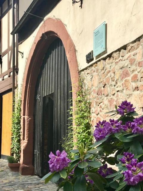 Turmwohnung Buedinger Hof Weinheim Exterior photo